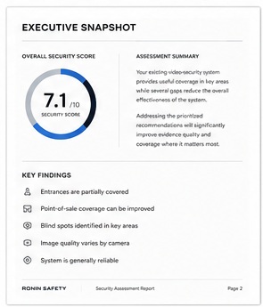 Security Assessment Report interior